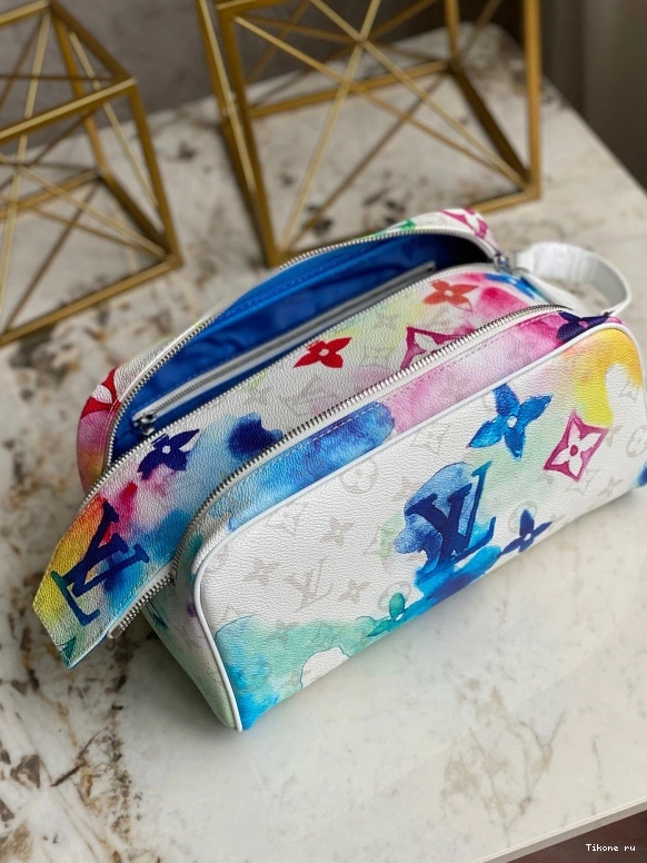 Affordable VUITTON LOUIS TOILET DOPP POUCH 0722